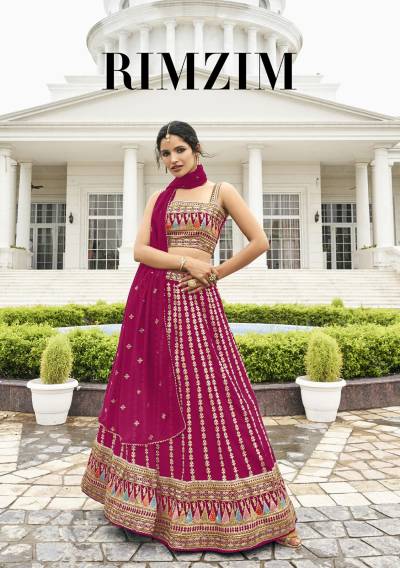 Rimzim By Shreematee fashion Designer Partywear Lehenga Choli Collection